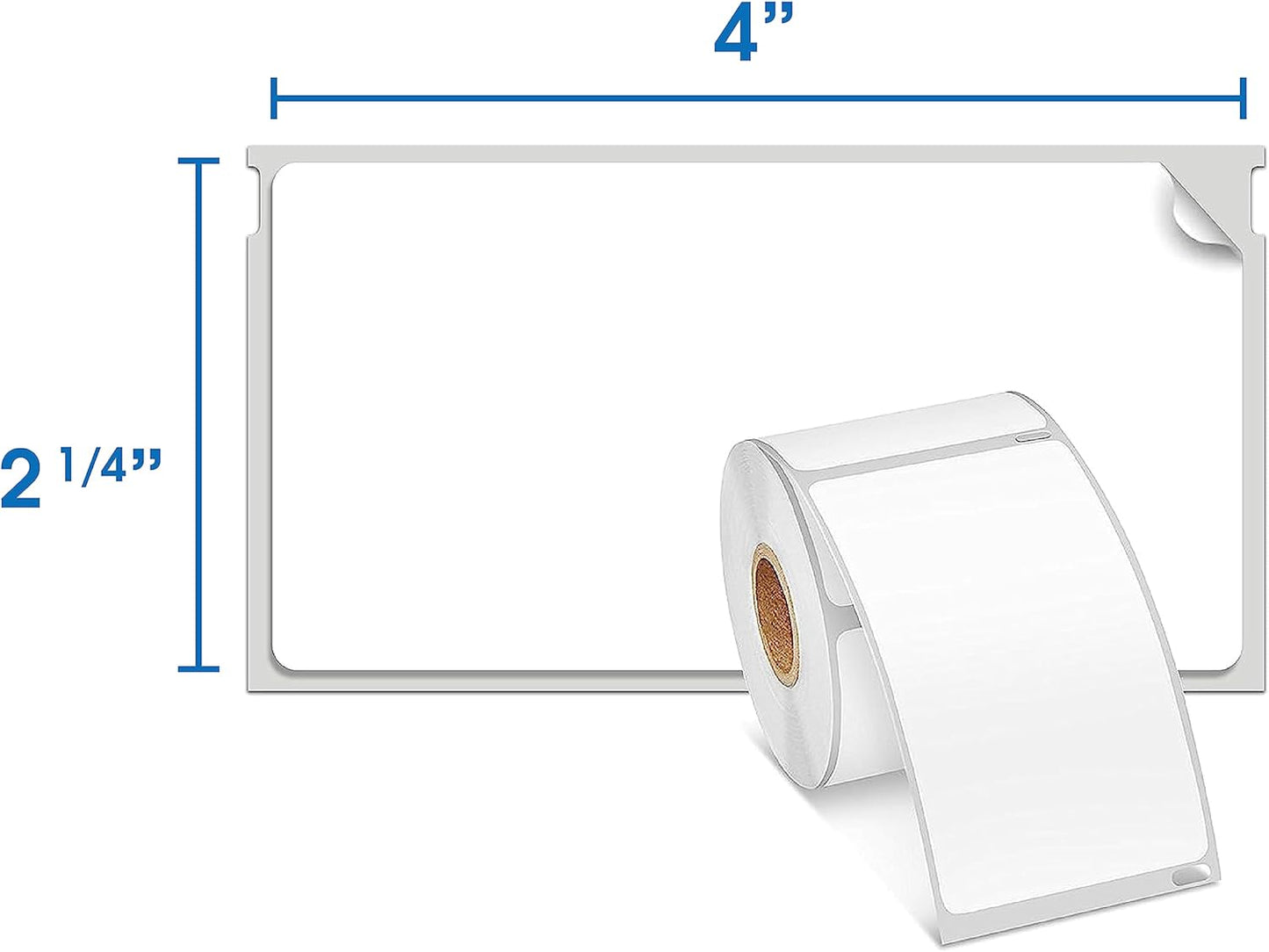 Spartan Industrial - Compatible Labels Replacement for DYMO 30857-2-1/4" X 4” Name Tag Labels (10 Pack)