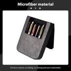 PU Leather 6 Fountain Pen/Pencil Tray Case, Magnetic Closure - Image 3