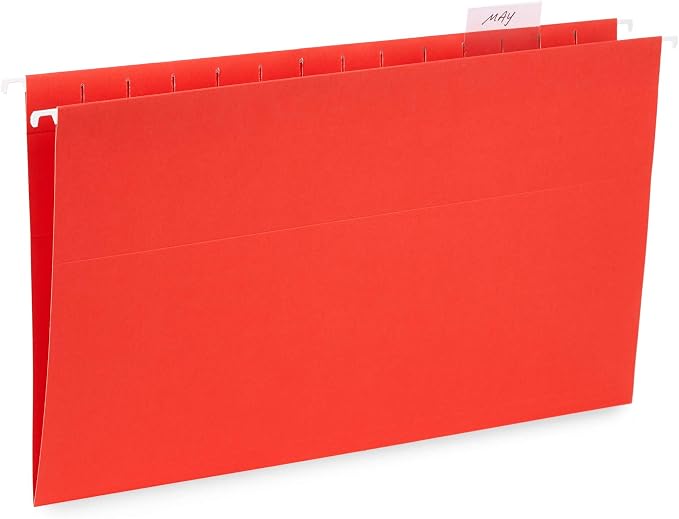 50 Legal Hanging File Folders, 50 Reinforced Hang Folders, Designed - Image 9