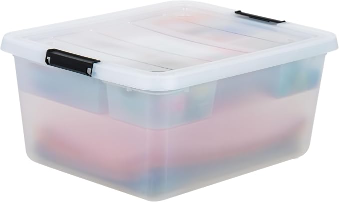 IRIS USA 18 QT Clear Storage Organizer - Image 5