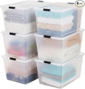 IRIS USA 6-Pack High-Capacity Clip Box by IRISUSA