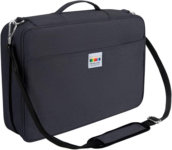 YOUSHARES Big Capacity Colored Pencil Case by YOUSHARES