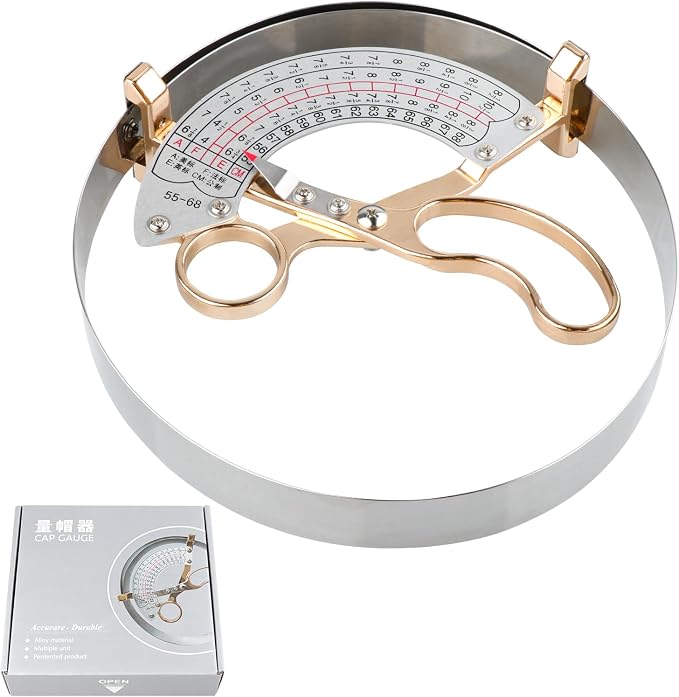 Hat Ruler Measuring Tool Practice Scale Accurate by IEUDNS
