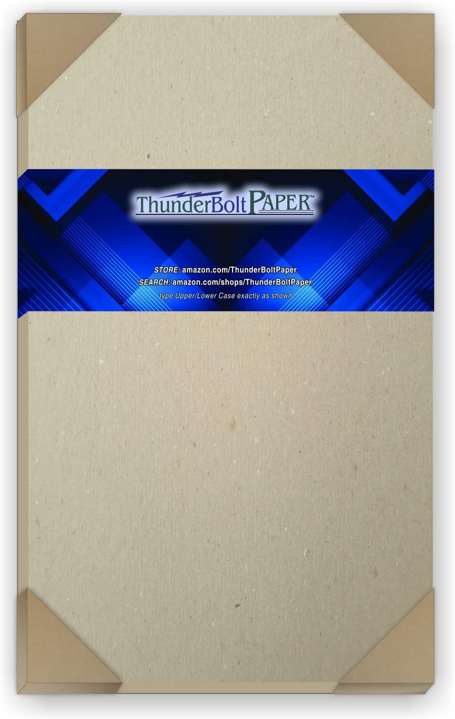 150 Sheets Chipboard 46pt (Point) 8.5" X 14" (8.5X14 Inches) Legal|Menu Size .046 Caliper Thick Cardboard Craft|Packaging Brown Kraft Paper Board