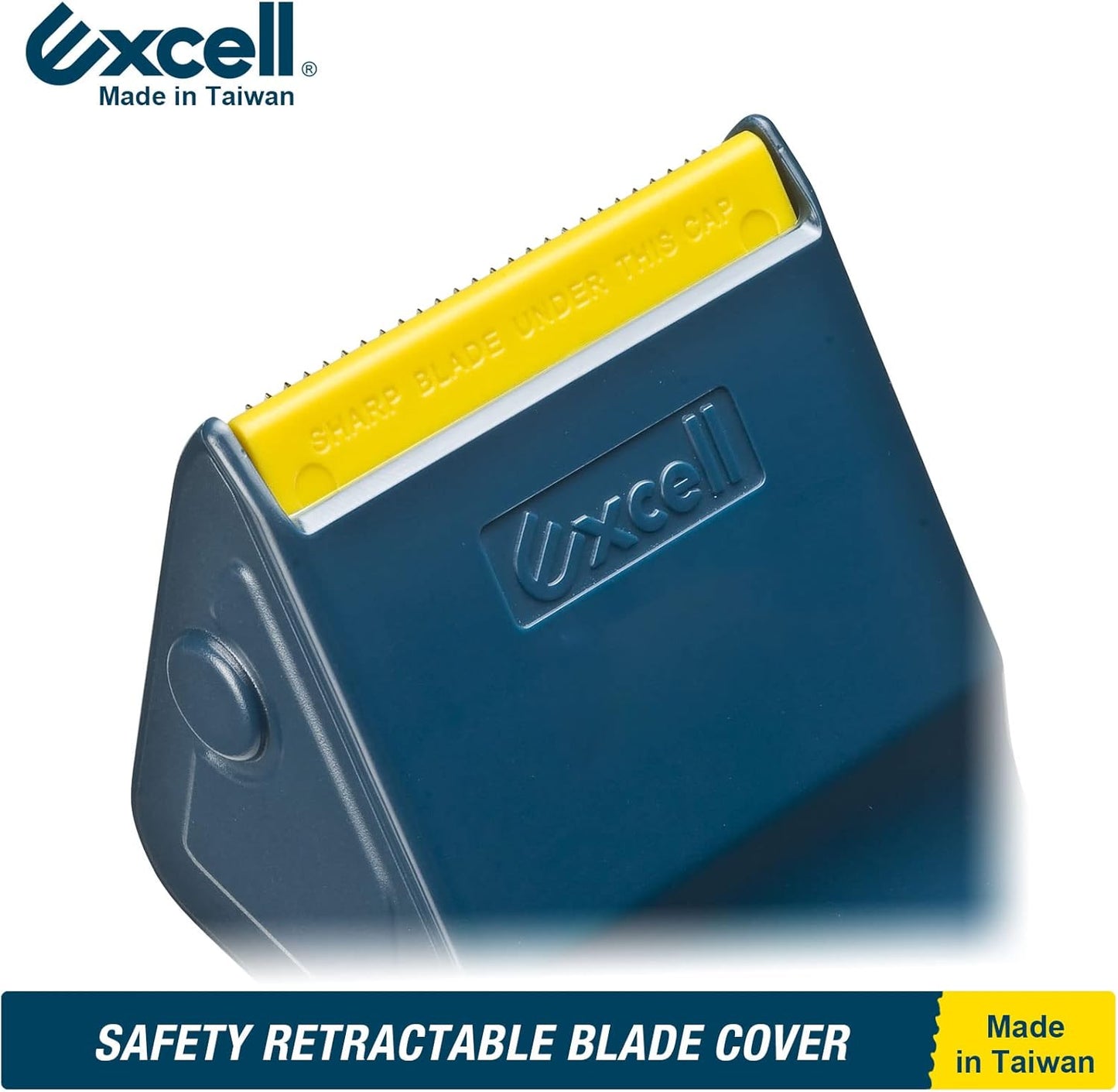Excell SH-2508TRA2 Lightweight Packaging Tape Dispenser (2" Wide): Easy-to-Handle Plastic Design. For Shipping, mailing, and Carton Sealing. Features Retractable Blade Cover for Safety. (1Gun + 2Tapes