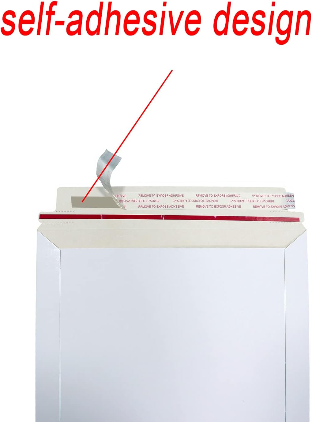 Rigid Mailers 30 Pack 9.25 x 11.75 inches White Self Seal Stay Flat Bulk Cardboard Kraft No Bend Mailers Peel and Seal for Document Photos Pictures Papers Files CD