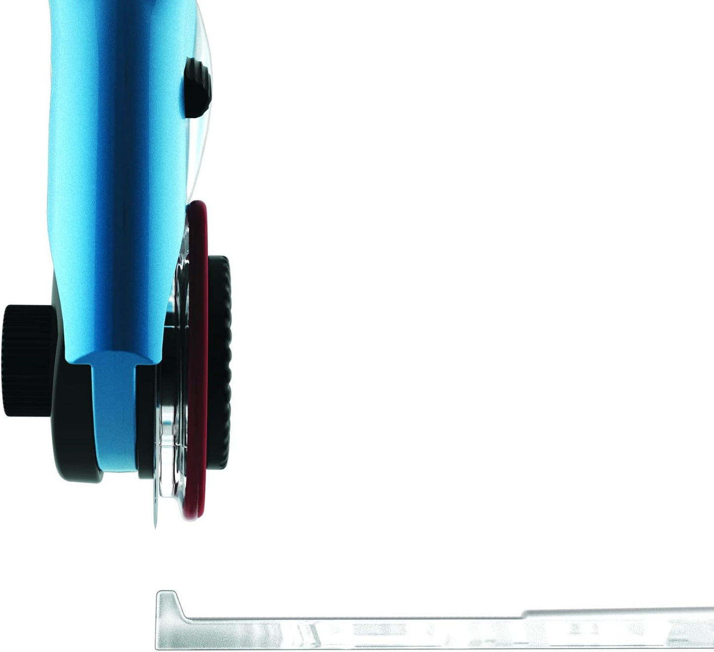 TrueCut, Ruler, Innovative Ruler Track and Cutter Guide System, Measures 3 x 18 Inches with 1/8-inch Increments