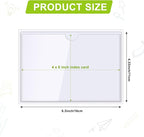 Outus 200 Pack 6.3 x 4.33 Inch Self Adhesive Label Pockets Bulk Plastic Labels - Image 2