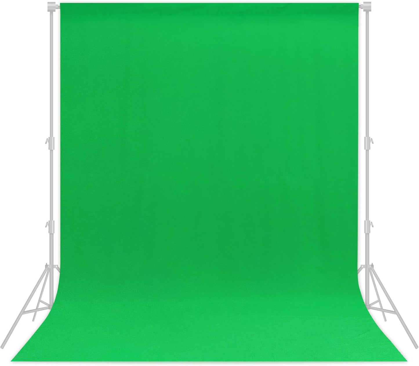 Green Backdrop 6x9ft – Professional Photography Backdrop for Photoshoots, Studio & Portraits, Wrinkle-Free, Opaque, Machine Washable Polyester, Non-Fading, Reusable for Photo Background