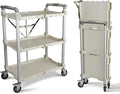 Olympia Tools 89-355 Pack N Roll Collapsible Service Cart, 300LB Capacity by OlympiaTools