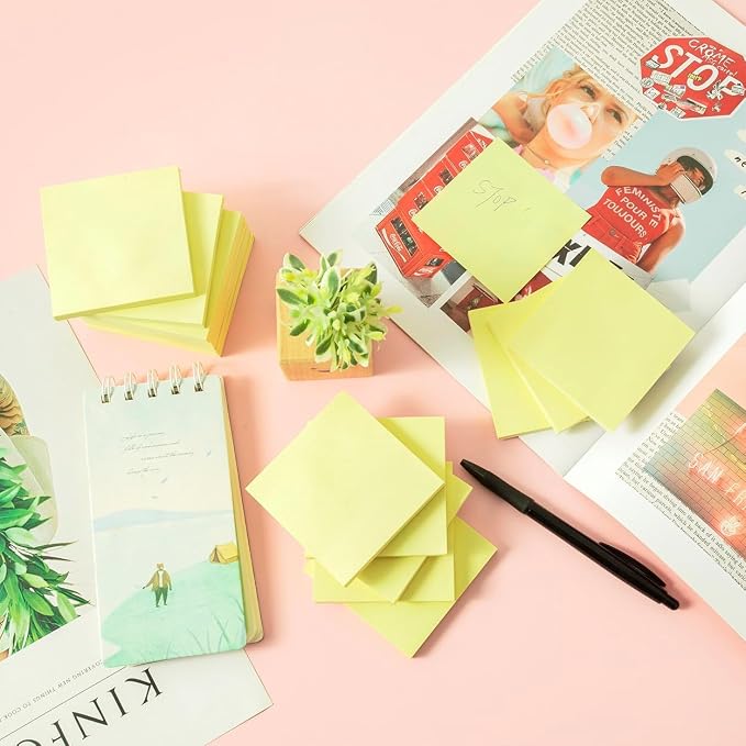 Trailmaker Sticky Notes Bulk Set, 3x3 Self Stick Memo Pads - Image 7
