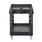 Rubbermaid Commercial Products 2-Shelf Utility/Service Cart, Lipped Shelves - Image 4