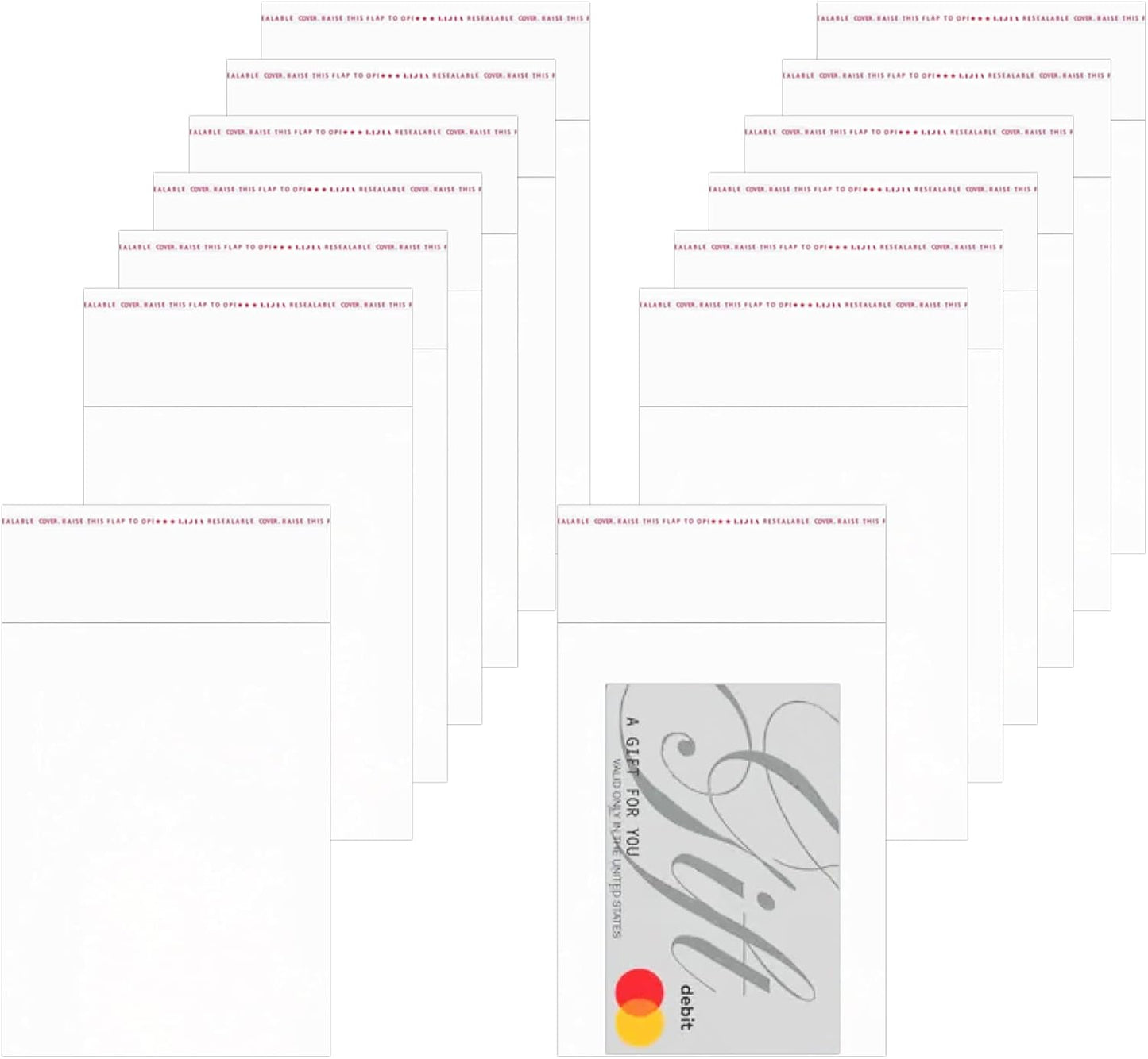 300pcs Self Sealing OPP Poly Bags 3 x 4" Cello Plastic Poly Bags 50µm Clear Resealable Cellophane Bags for Jewelry Earrings Candies Bakery Candle Soap Cookie(11 Sizes for Choosing)