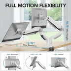 HUANUO Dual Monitor Stand - Image 3