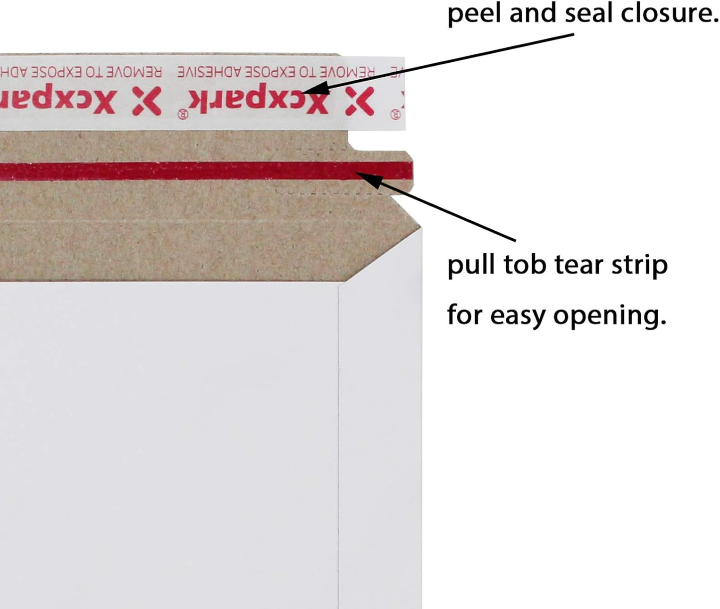 25 Pack Rigid Mailers 9.25 x 11.75 inches, Self Seal Photo Document Mailers Premium Cardboard Keep Flat Envelopes for Photos, Pictures, Papers, Files, CD