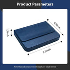 PU Leather 12 Fountain Pen/Pencil Tray Case Organizer, Fashion Design, Magnetic - Image 2