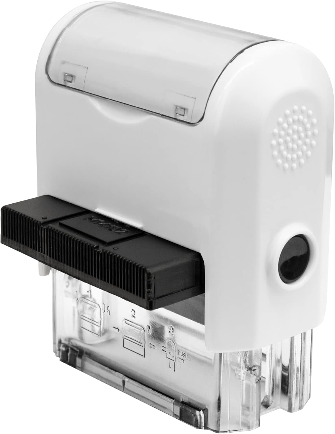 for Deposit Only Customized Office Self Inking Stamp - 3-Lines - Medium - Choose from 15 Ink Colors