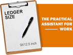 Clipboards, HERKKA 25 Pack Hardboard Office Clipboards Low Profile Clip - Image 6