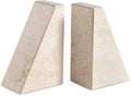 Marble Book Ends Decorative, Unique Bookends by Karibiber