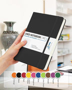 Dynta Hardcover Journal Notebooks, 10 Packs A5 Lined Journals Bulk - Image 6