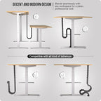 Ultimate Setup Under Desk Cable Management Vertebrae - Image 4