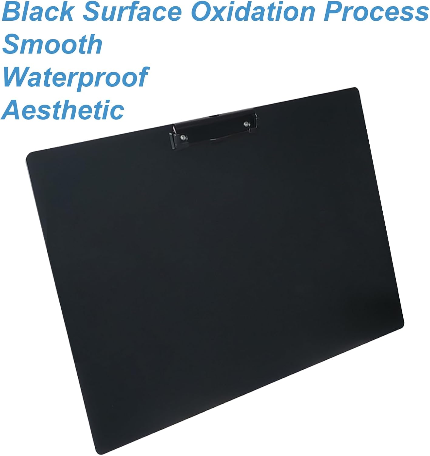 Acocony 11x17 Clipboard Aluminium with Pen Holder Extra Large Clipboard Landscape Super Hard 11 x 17 Clipping Board Black Pack of 1