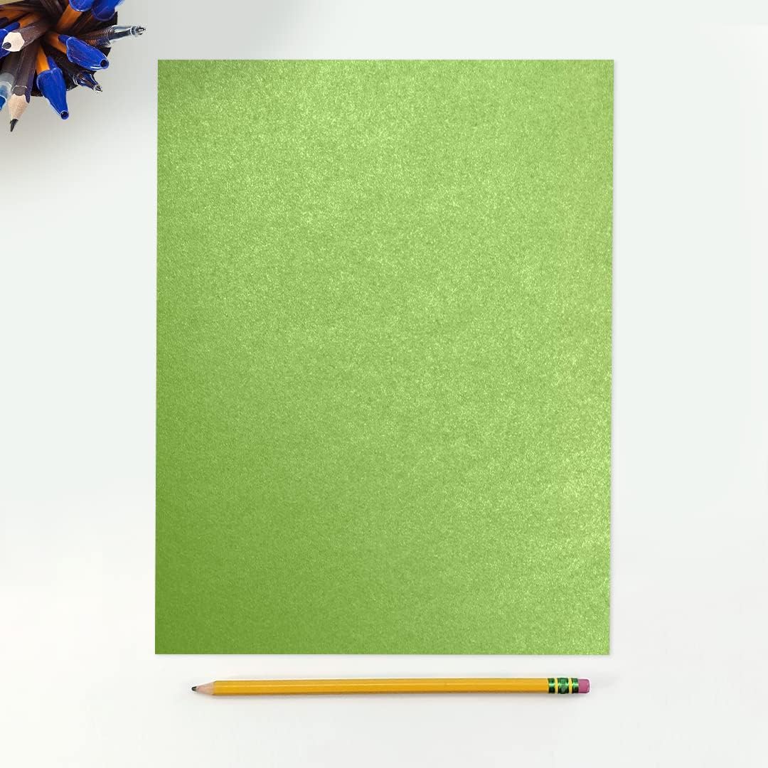 LUXPaper 8.5" x 11" Paper | Letter Size | Fairway Metallic | 80lb. Text | 50 Qty