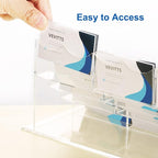 Vevitts Business Acrylic Card Holder Display - Image 5