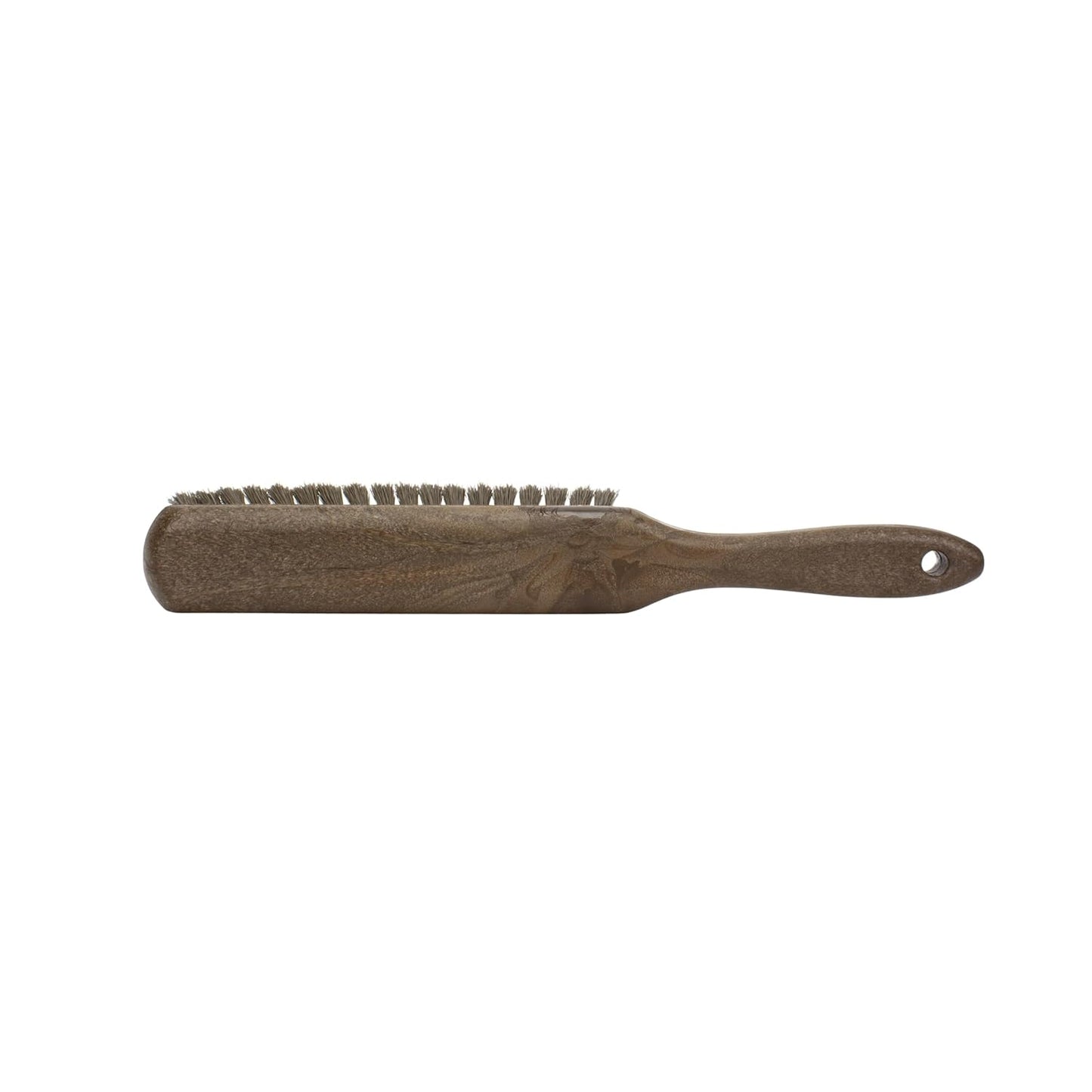 SPARTA Handheld Soft Counter Brush 8 Inch Bristle Span, Multi-Use Dust Brush with 5 Inch Handle for Tables, Countertops, and Delicate Surfaces, Polyester, Brown