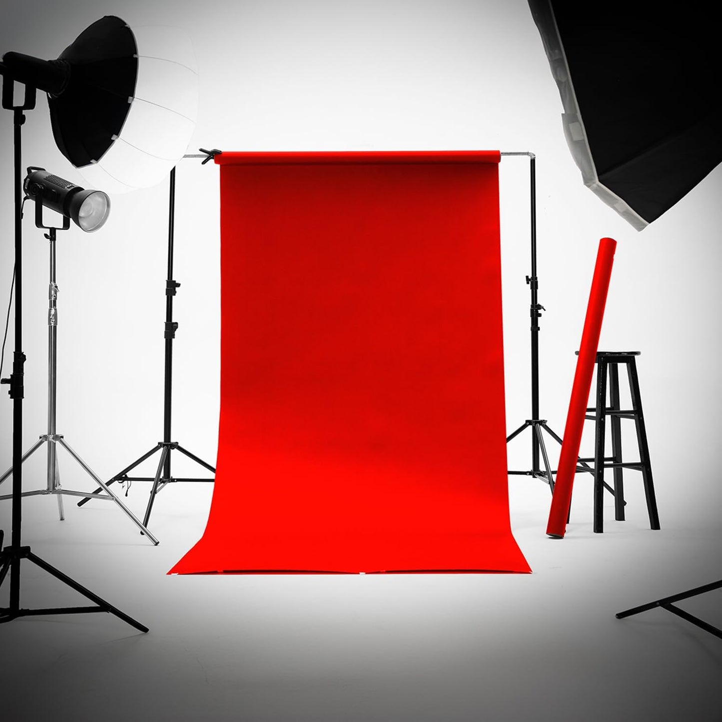 Kate Seamless Paper Backdrop Red Seamless Backdrop Paper Rolls (106.8''x32.8' Scarlet)