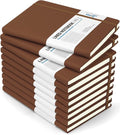Dynta Hardcover Journal Notebooks, 10 Packs A5 Lined Journals Bulk by Dynta