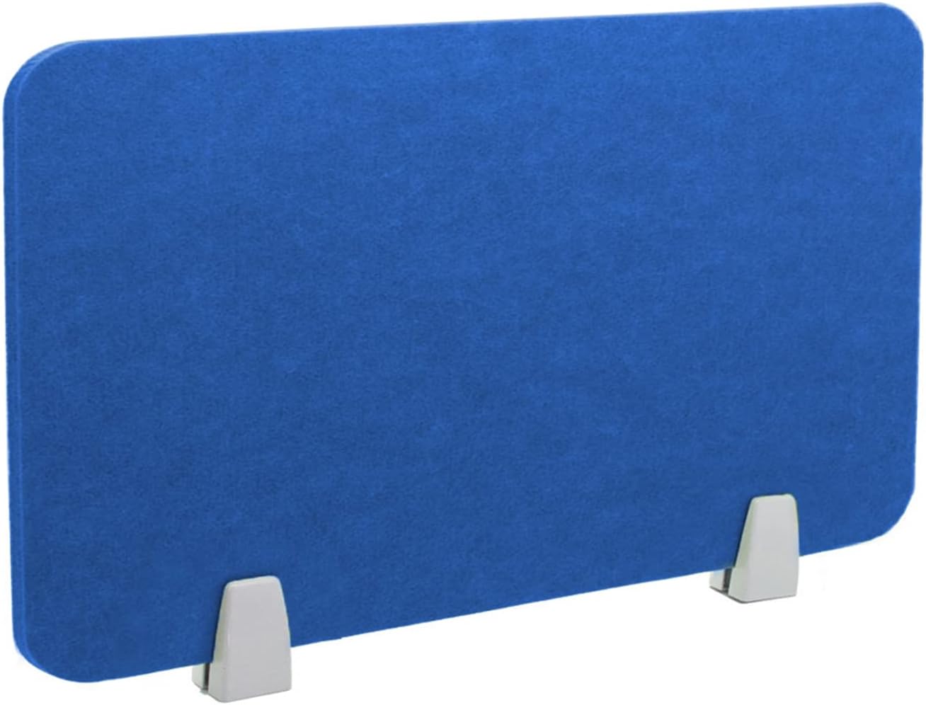 Icegrey Acoustic Desk Divider Privacy Panel Removable Sound Absorbing Desk Partition Board with 2 Clips for Student Call Centers Offices Braries Classrooms Library, Royal Blue, 23.4x11.7"