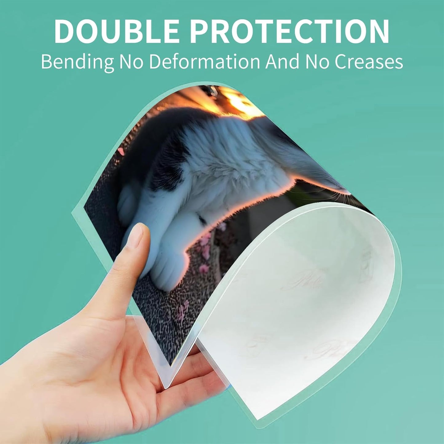 Laminating Sheets - 5Mil Thermal Laminating Pouches, 9"x11.5" Clear Laminate Sheets for Schedules, Menus, Certificates, Art Drawings, Round Corner, 1500 Pack