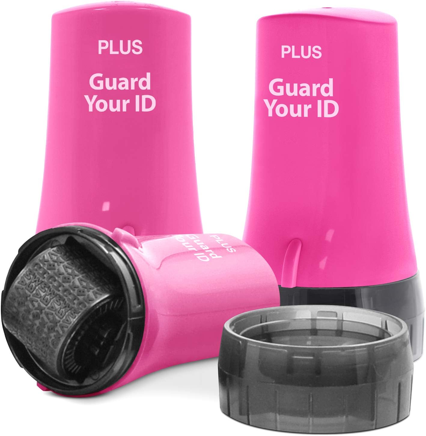 Guard Your ID Advanced Rollers Identity Theft Prevention Security Kits, Pink, Regular 3-Pack
