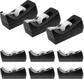 10 Pack Black Desktop Tape Dispensers Bulk Tape Roll Dispenser Non Skid Base by Unknown
