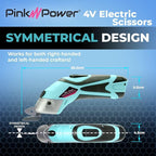Pink Power Electric Fabric Scissors Box Cutter - Image 3