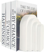 Book Ends for Heavy Books, Resin Decorative bookends, Heavy Duty Book end for - Image 2