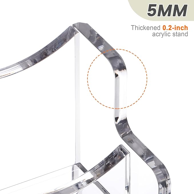 SANRUI Clear Acrylic Business Card Holder - Image 4