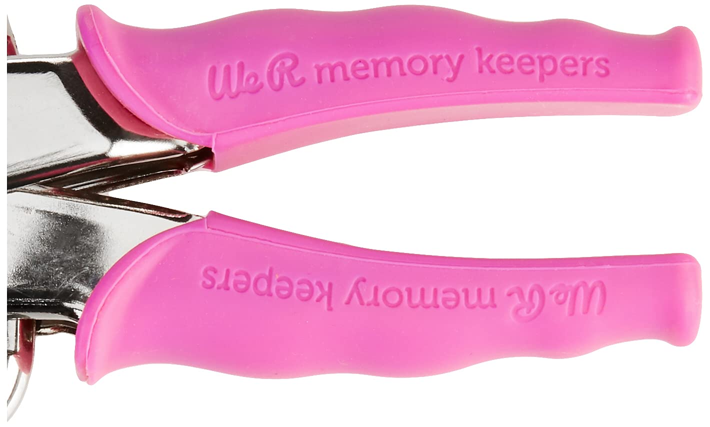 We R Memory Keepers- Crop-A-Dile Eyelet Setter Punch Kit, Pink, Includes 100 Eyelets, Comfort Handle, for 1/8 or 3/16 Inch Holes, Metal, Craft Paper, Leather, Fabric and More