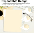 File Folder, RAZCC 250 Pack 1/3 Cut Tab File Folders Letter Size, Manila Folders - Image 5