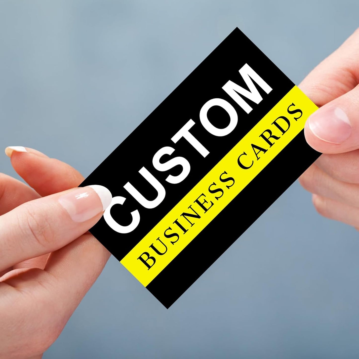 Custom Cleaning Business Cards Customizable with Logo Photo Personalized Business Card Customize for Small Business Customized Waterproof Double Sided Cards 100 200 500 1000