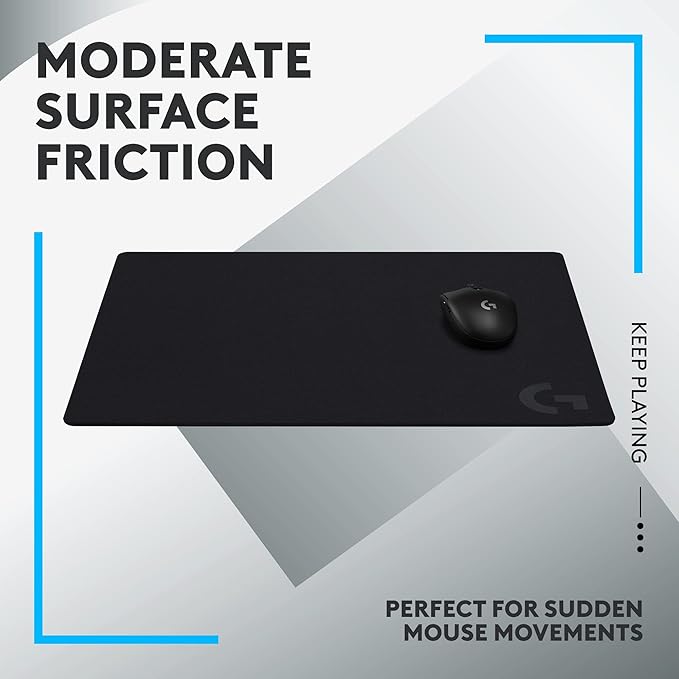 Logitech G640 Large Cloth Gaming Mouse Pad, Optimized - Image 2