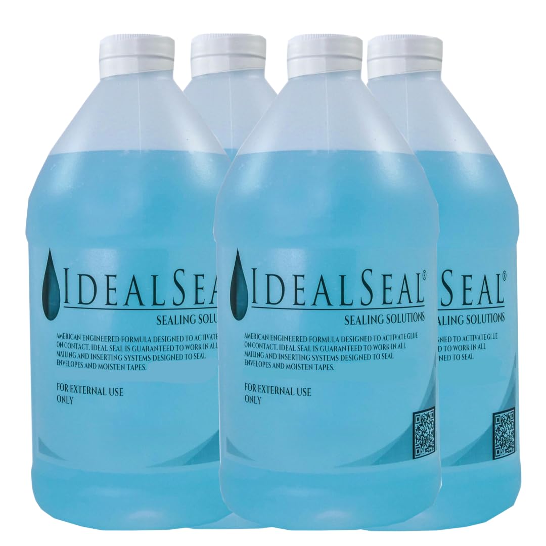 Preferred Postage Supplies Sealing Solutions,4 Half Gallons