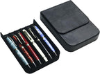 PU Leather 6 Fountain Pen/Pencil Tray Case, Magnetic Closure - Image 8