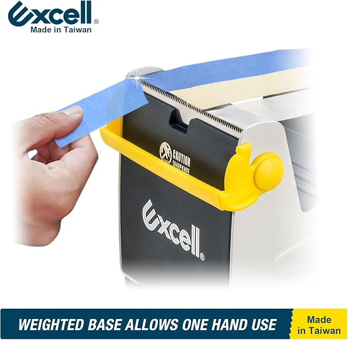 Excell ET-337 Heavy Duty Steel Desk Tape Dispenser - Image 3