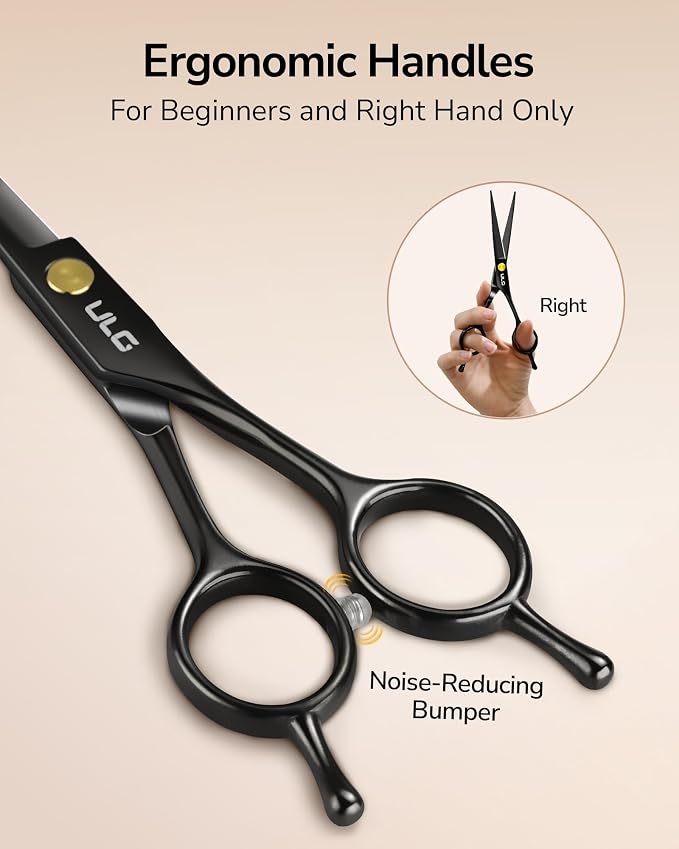 Hair Cutting Scissors Thinning Shears Kit ULG Professional Barber Hairdressing - Image 4