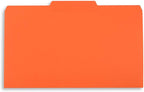 Blue Summit Supplies Orange File Folders, 1/3 Cut Tab, Legal Size, 100 Per Box - Image 4