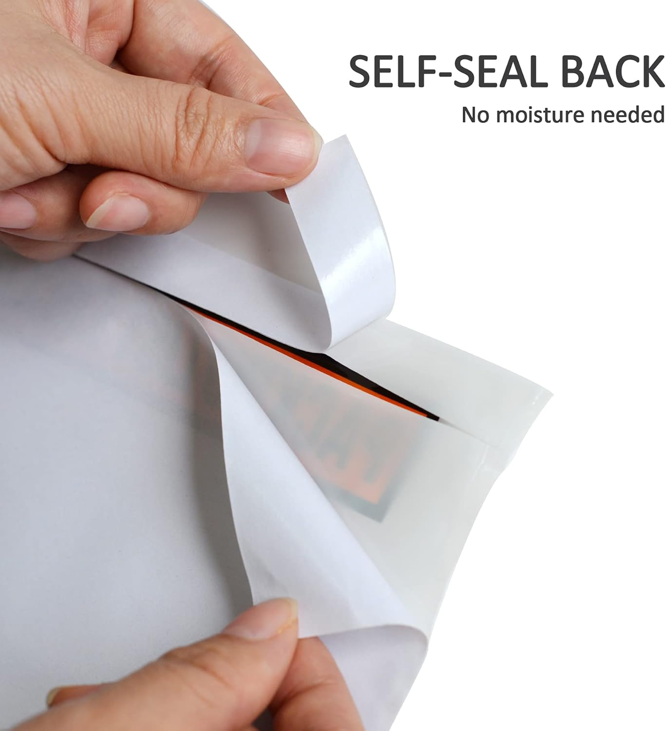 1000 PCS 7.5"x 5.5" Clear Self-Adhesive Packing List Envelopes - Plastic Shipping/Mailing Pouch Enclosed Bags for Packing Slips Invoice