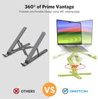 OMOTON 360° Rotating Laptop Stand Riser - Image 2