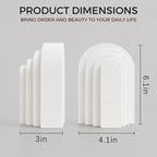 Book Ends for Heavy Books, Resin Decorative bookends, Heavy Duty Book end for - Image 3